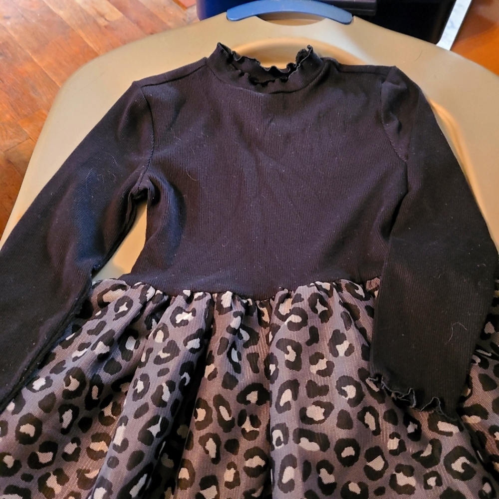 Leopard print dress